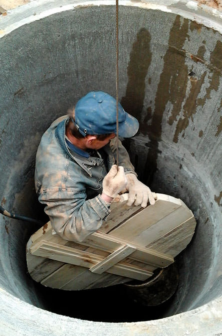 Как мы выполняем чистку колодца в Тучково